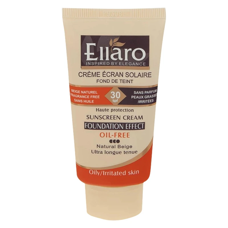 کرم ضد آفتاب رنگی الارو با SPF30 مناسب انواع پوست حجم 40 میلی لیتر
